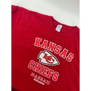 Kansas City Chiefs T Shirt Red Nassau Bahamas NFL Football Mens 3XL Cotton